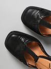 Chaza in Black Metallic from Esska