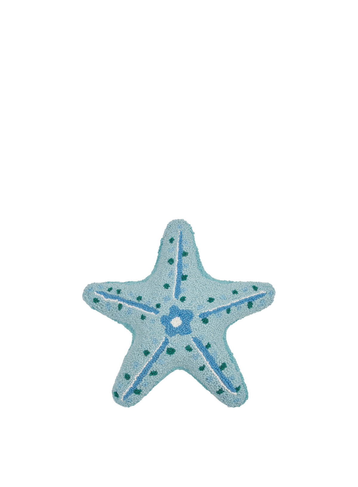 Aqua Shaped Starfish Hook Cushion from Peking Handicraft