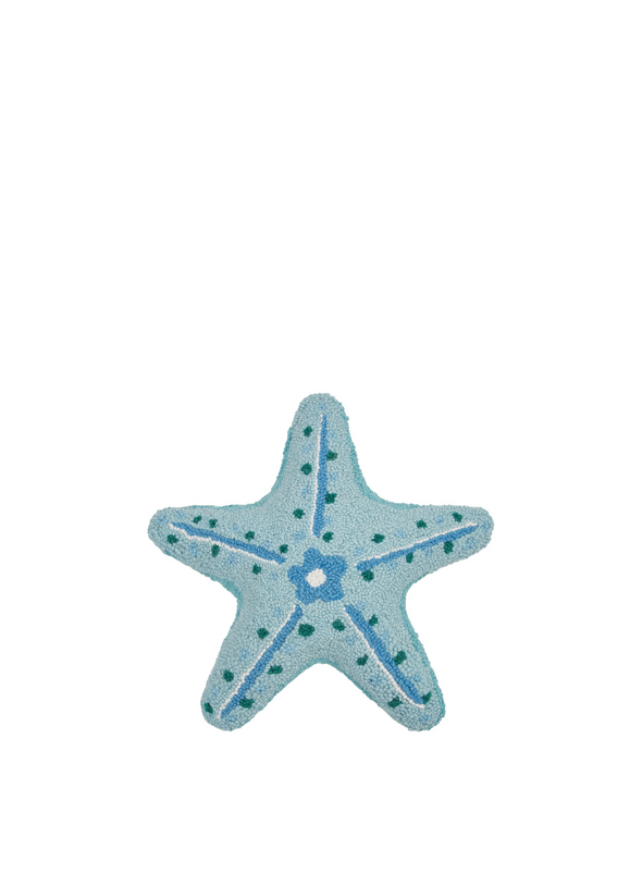 Aqua Shaped Starfish Hook Cushion from Peking Handicraft