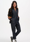 Anwen Boilersuit in Washed Black Heart Burst from Sugarhill