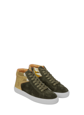 Nick Hi Top Trainer in Khaki from Esska