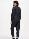 Anwen Boilersuit in Washed Black Heart Burst from Sugarhill