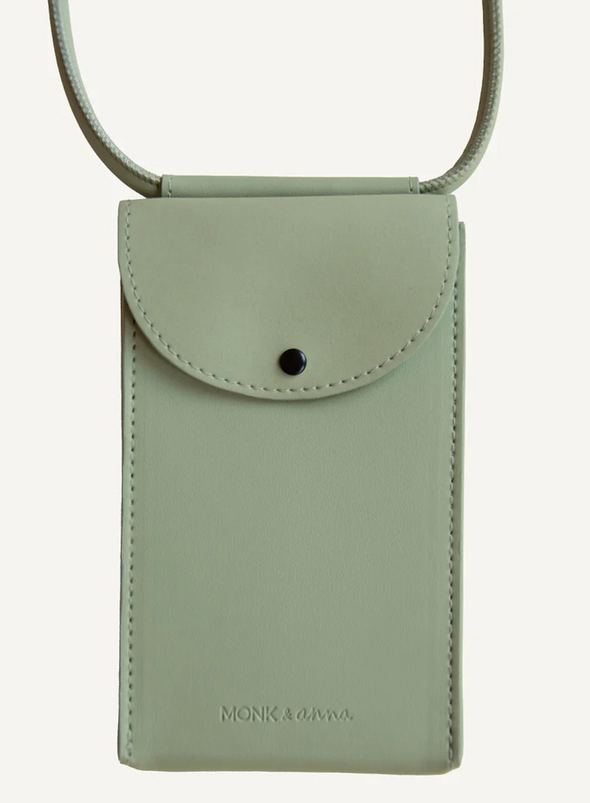 Phone Pouch in Peridot from Monk + Anna