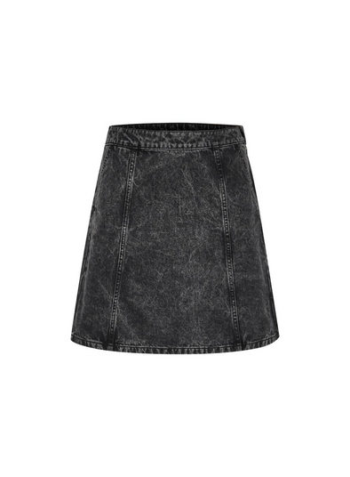 Emma Denim Skirt in Medium Grey Denim from Kaffe