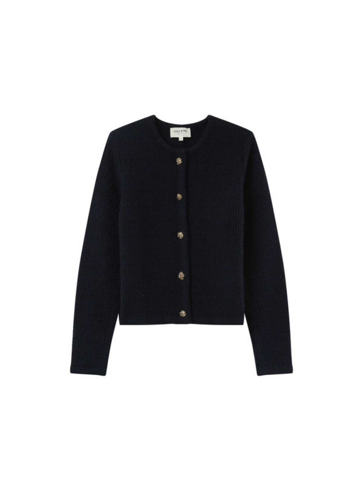 Paca Cardigan in Marine from Grace & Mila