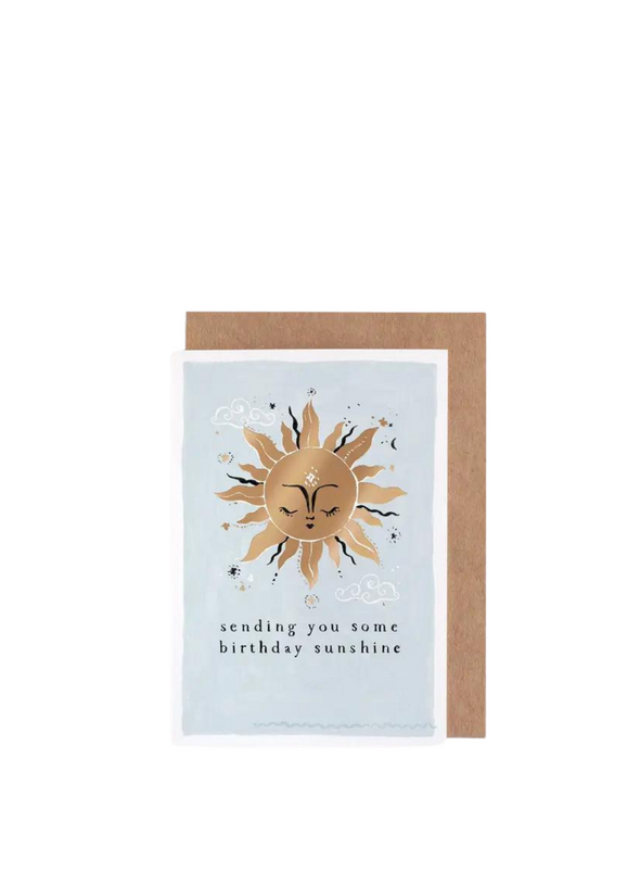 Sending Sunshine Birthday Card from Sister Paper Co.