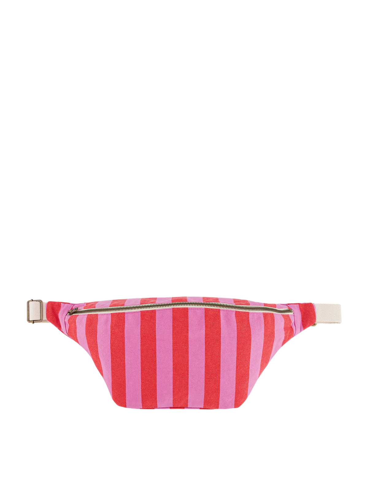 Rose in April Bum Bag Orchid Tomato Stripes