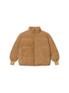 Textured Puffer Jacket in Fawn from Skatïe