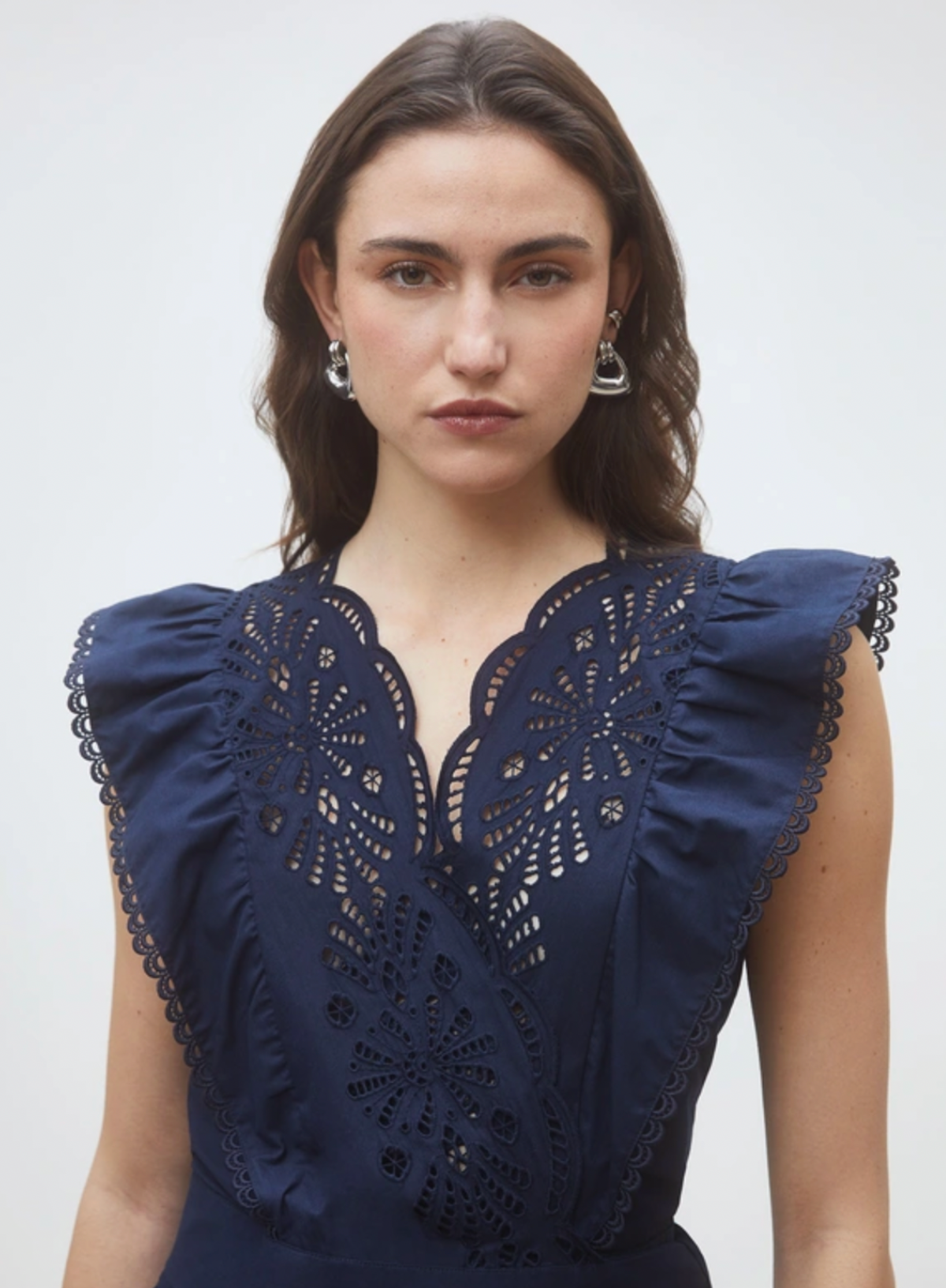 Suncoo Lila Top in Navy