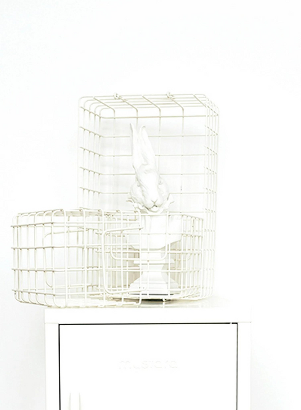Wire Small Locker Basket from Mustard