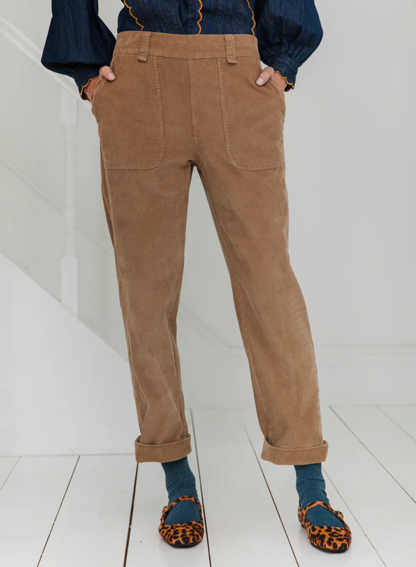 Edina RicRac Trousers in Silt from Bonté