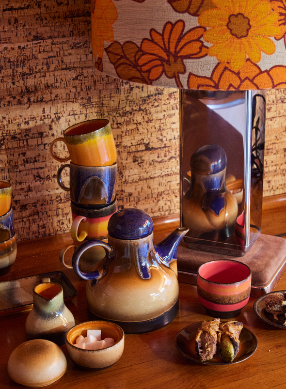 70's Ceramics Coffee Pot Afternoon from HK Living
