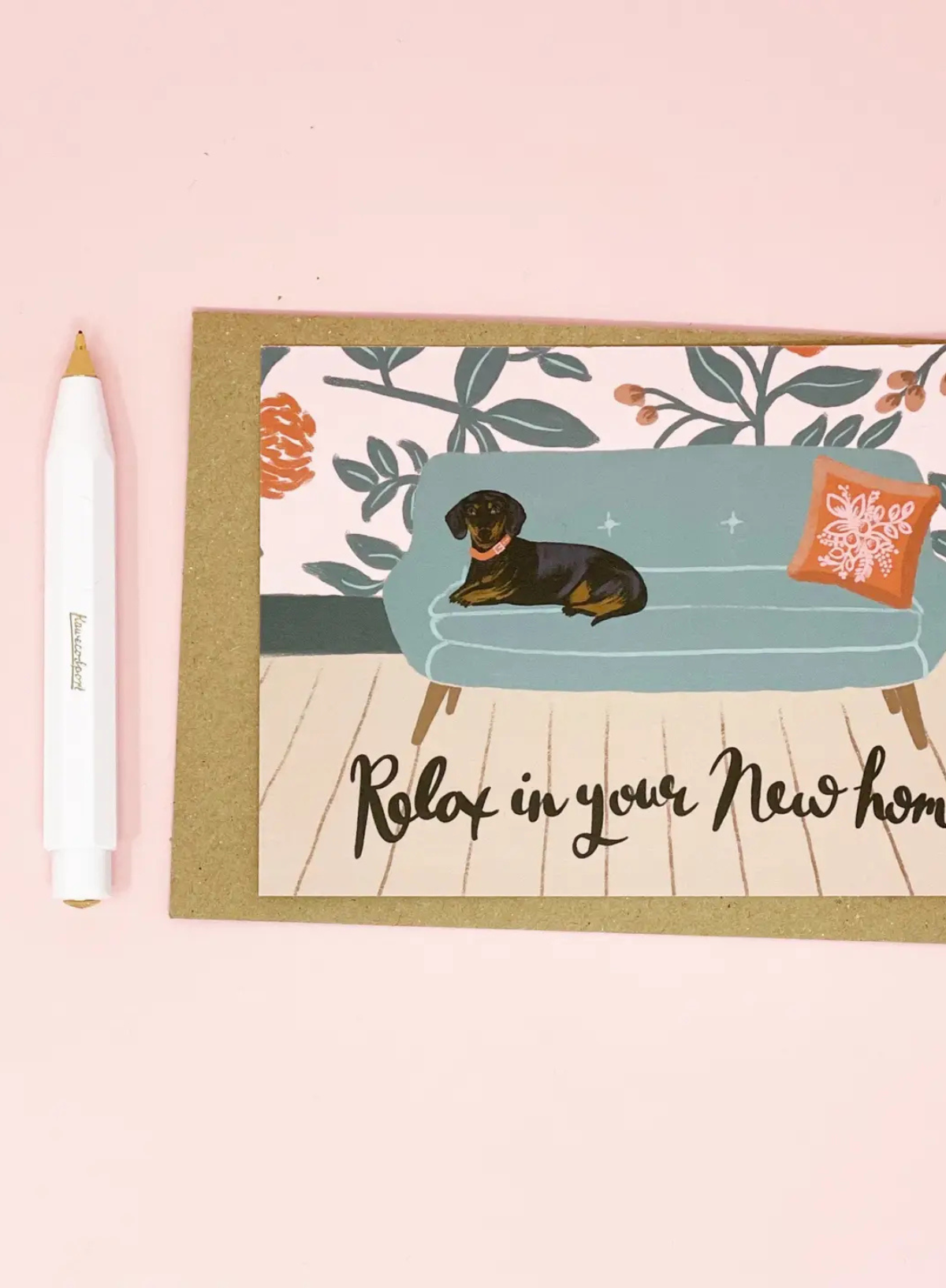 Relax in Your New Home Card from Lomond Paper Co