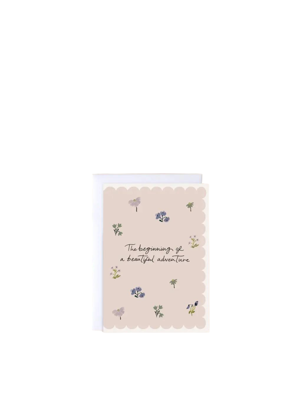 Beautiful Adventure' Wedding Card from The Hidden Pearl Studio