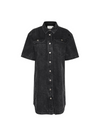 Emma Denim Shirt Dress in Medium Grey Denim from Kaffe