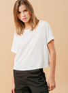 Mama Oversized T-Shirt in Ecru from Grace and Mila