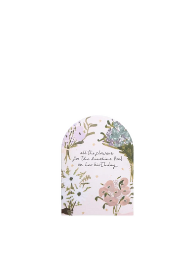 Flowers For The Sunshine Soul' Birthday Card from The Hidden Pearl Studio