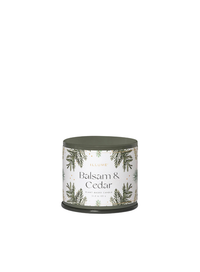 Balsam & Cedar Vanity Tin Candle 50 Hours from Illume