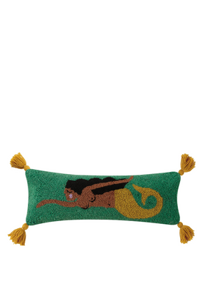 Mar Hook Cushion with Tassels from Peking Handicraft