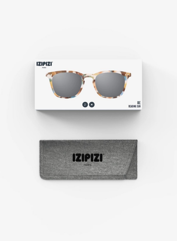 #D Reading SUNGlasses in Blue Tortoise from Izipizi