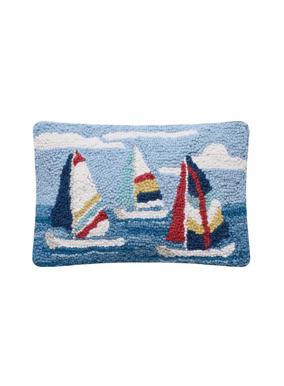 Regatta Sails Hook Pillow from Peking Handicraft