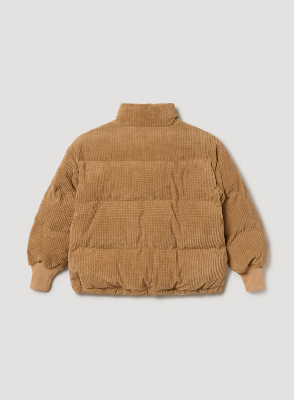 Textured Puffer Jacket in Fawn from Skatïe