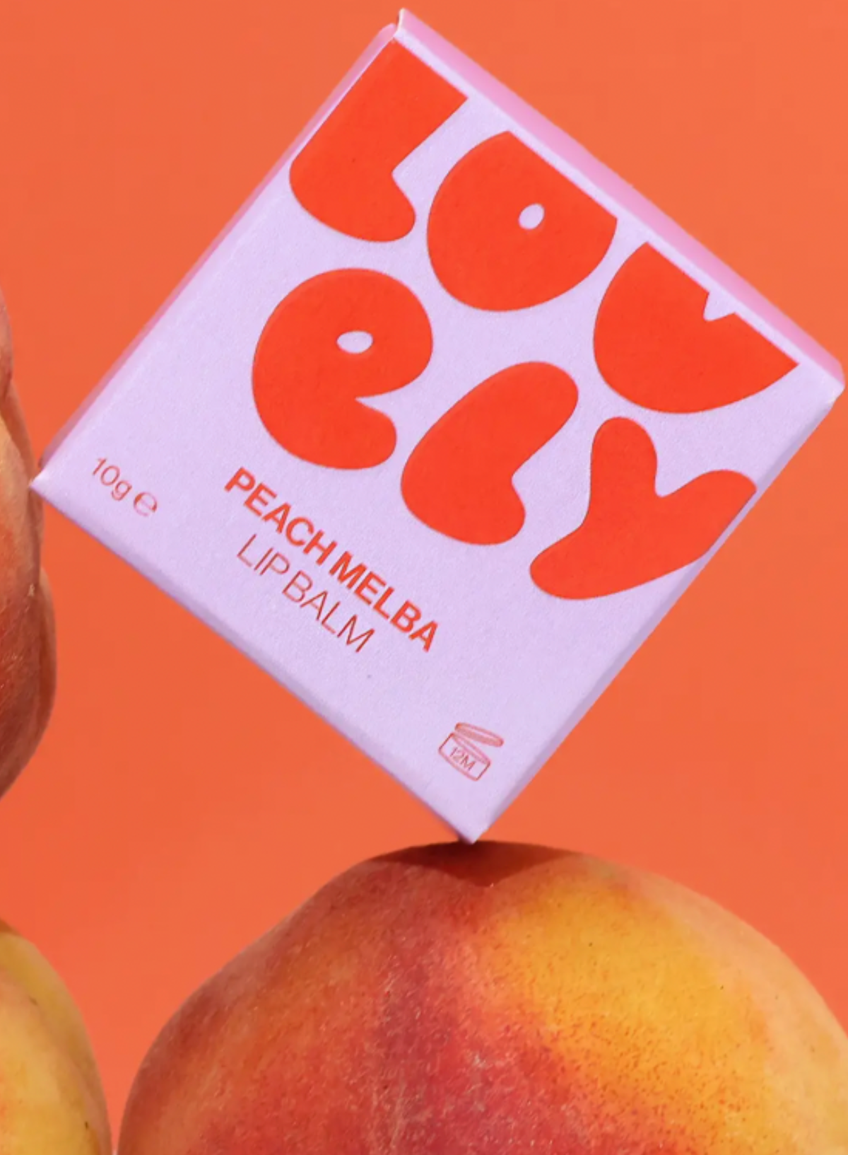 Lovely Skincare Peach Melba Lip Balm