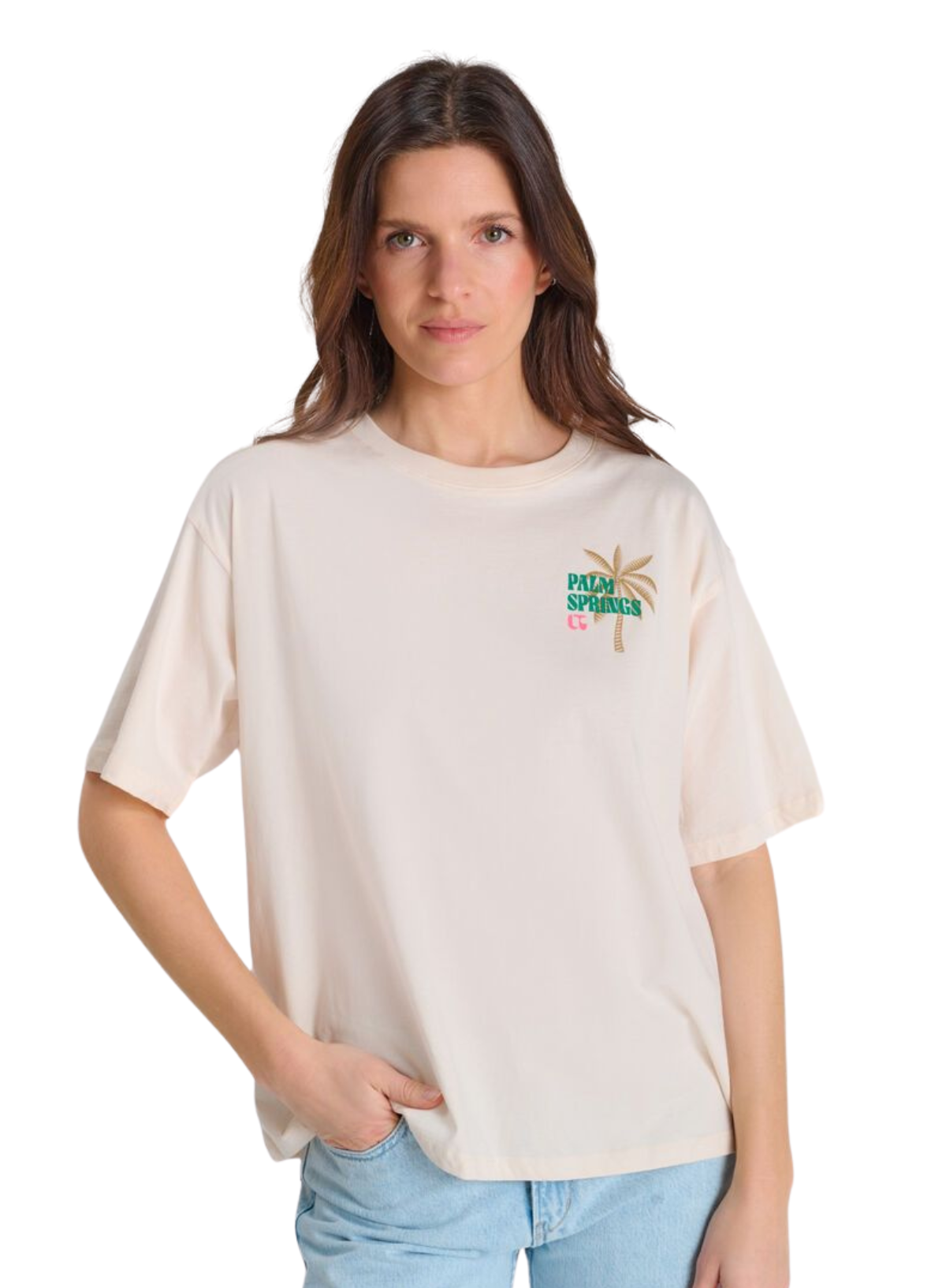 Le Temps des Cerises T-Shirt in Pink Fluo