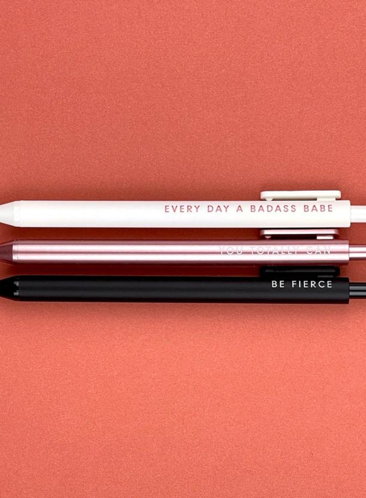 Be Bold Jotter Gel Pen: Set of 3 from Ruff House Print Shop