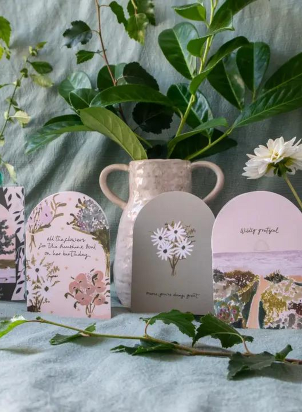 Flowers For The Sunshine Soul' Birthday Card from The Hidden Pearl Studio