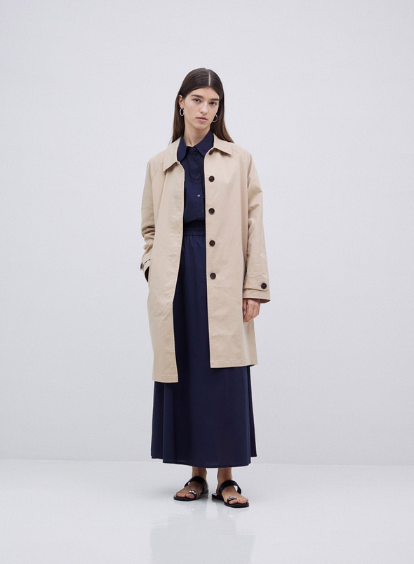 Conan Long Skirt in Navy from Yerse
