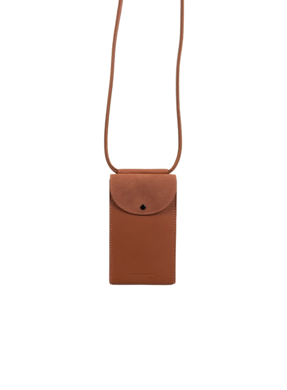 Phone Pouch in Carnelian from Monk + Anna