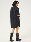 Emma Denim Shirt Dress in Medium Grey Denim from Kaffe
