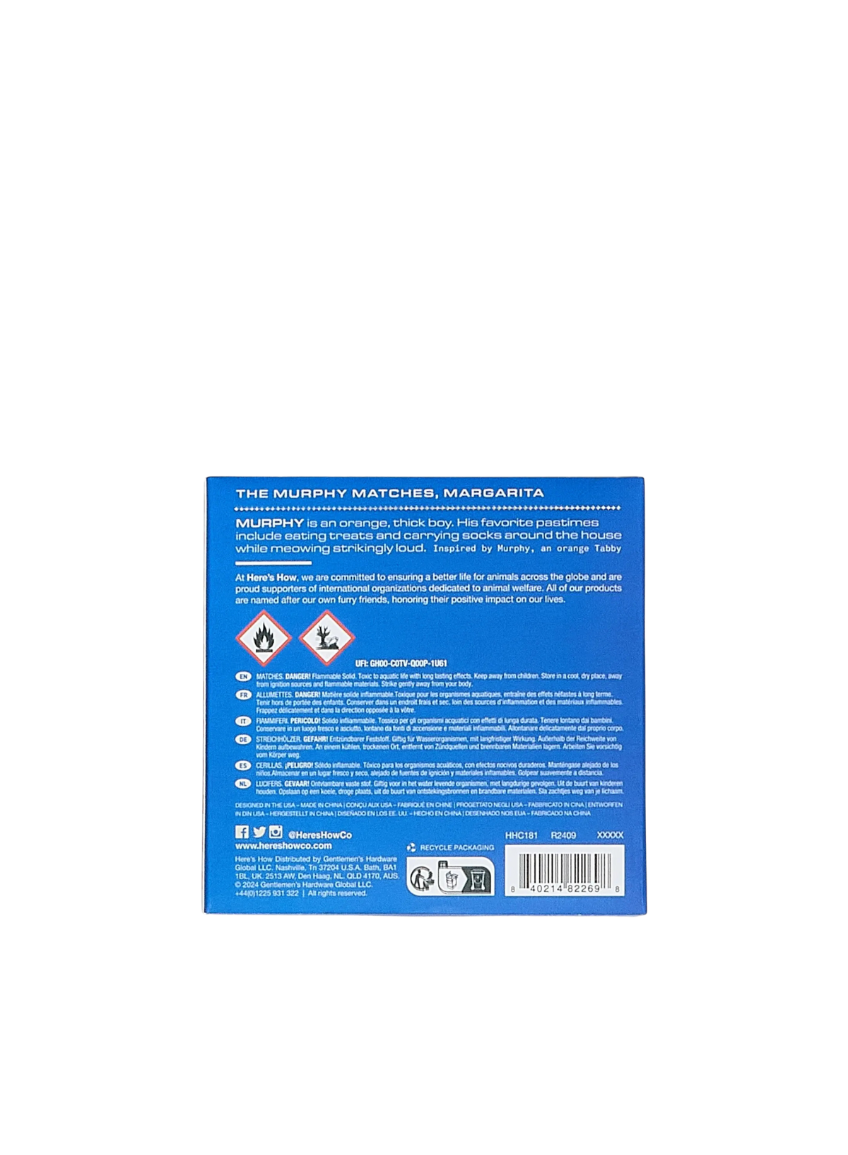 The Murphy Matches - Margarita from Paddywax