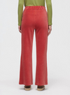Elastic Corduroy Pants with Zipper Maxi in Pink from Nice Things