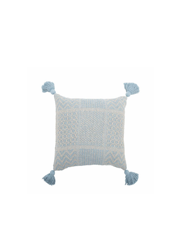 Rodion Blue Cushion from Bloomingville