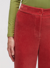 Elastic Corduroy Pants with Zipper Maxi in Pink from Nice Things