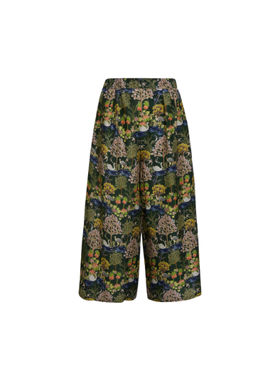 Edith Trousers in Green Botanical Gardens from Palava