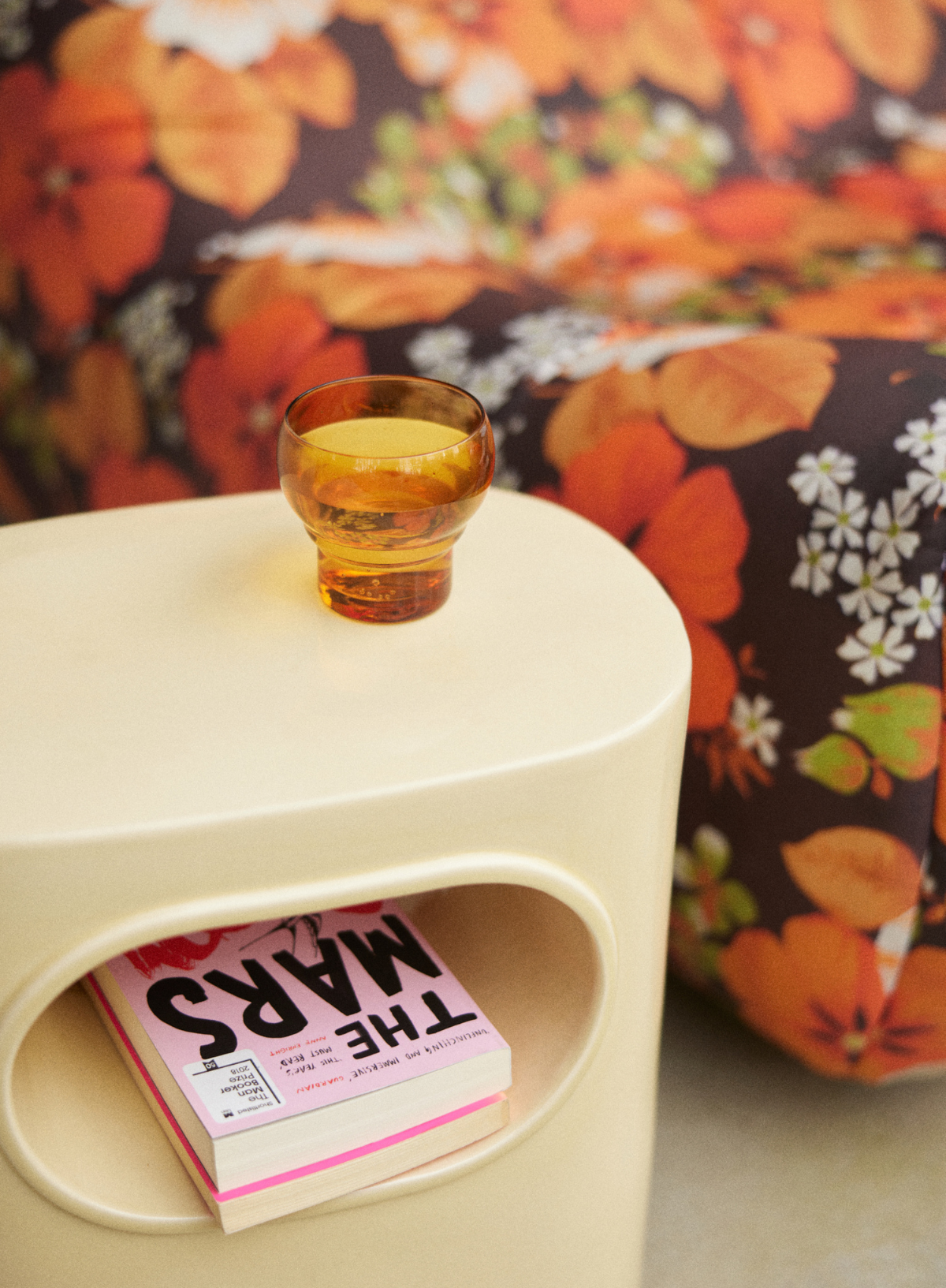 HK Living 70's Glassware Bulb Glass in Amber