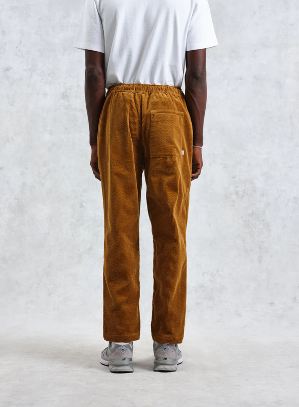 Kyle Trouser Jumbo Cord in Ochre from Wax London