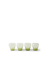 70's Glassware Bulb Glass in Mint Green from HK Living