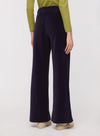 Elastic Corduroy Pants with Zipper Maxi in Navy from Nice Things