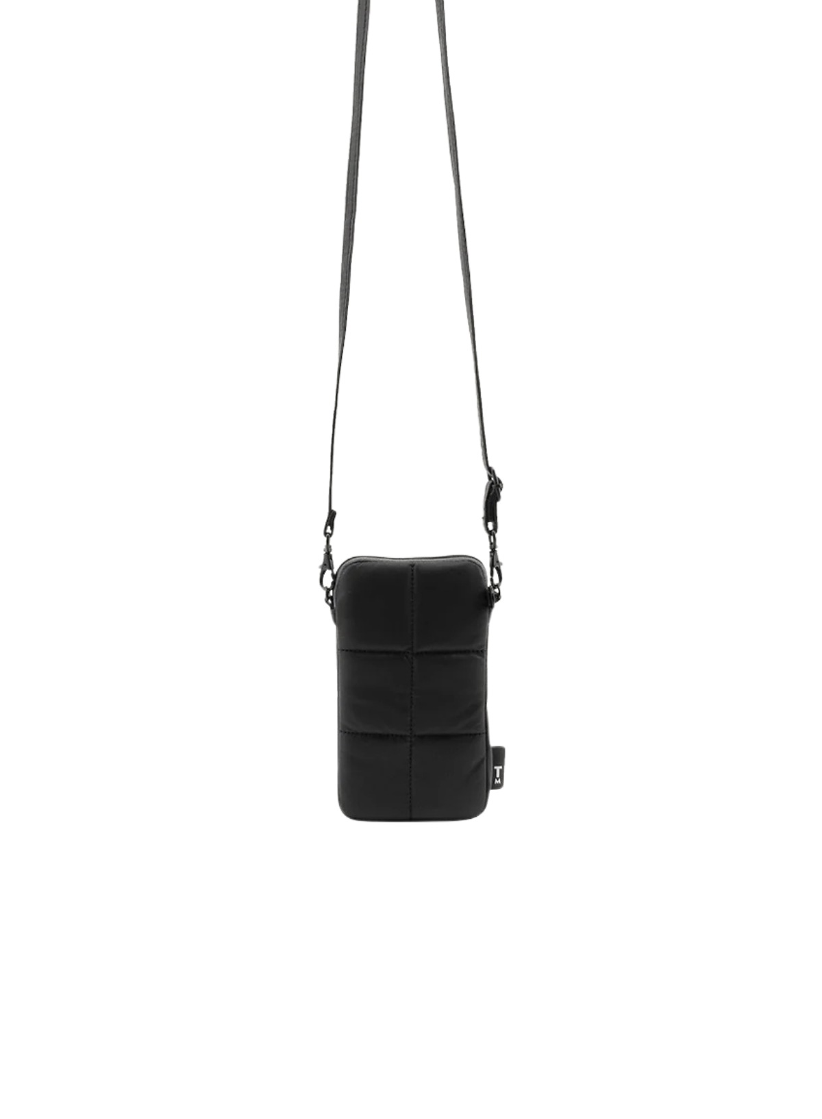 Puffy Phone Pouch in Black Tinne + Mia
