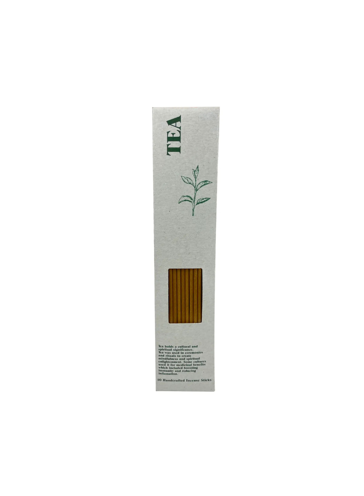 Heaven Scent Green Botanical Pack of 10 Incense Sticks in Tea