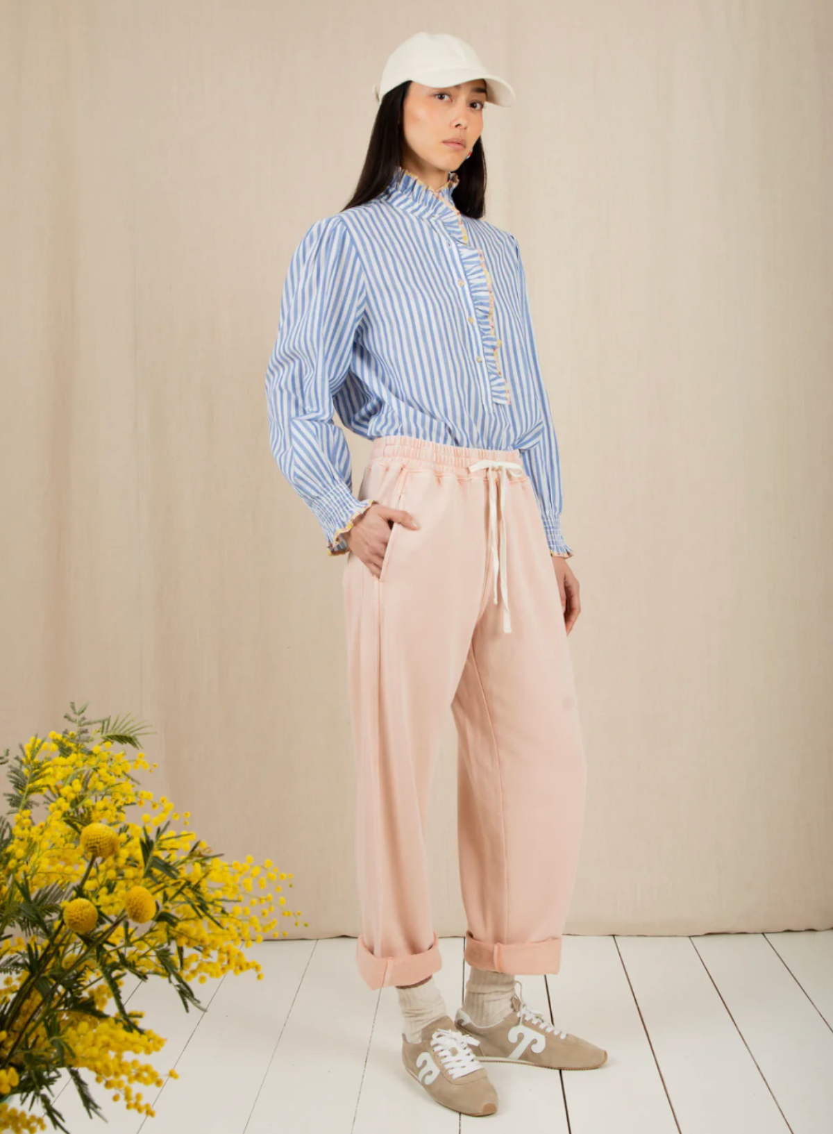 Bonté Noemi Sweatpant in Rosewater