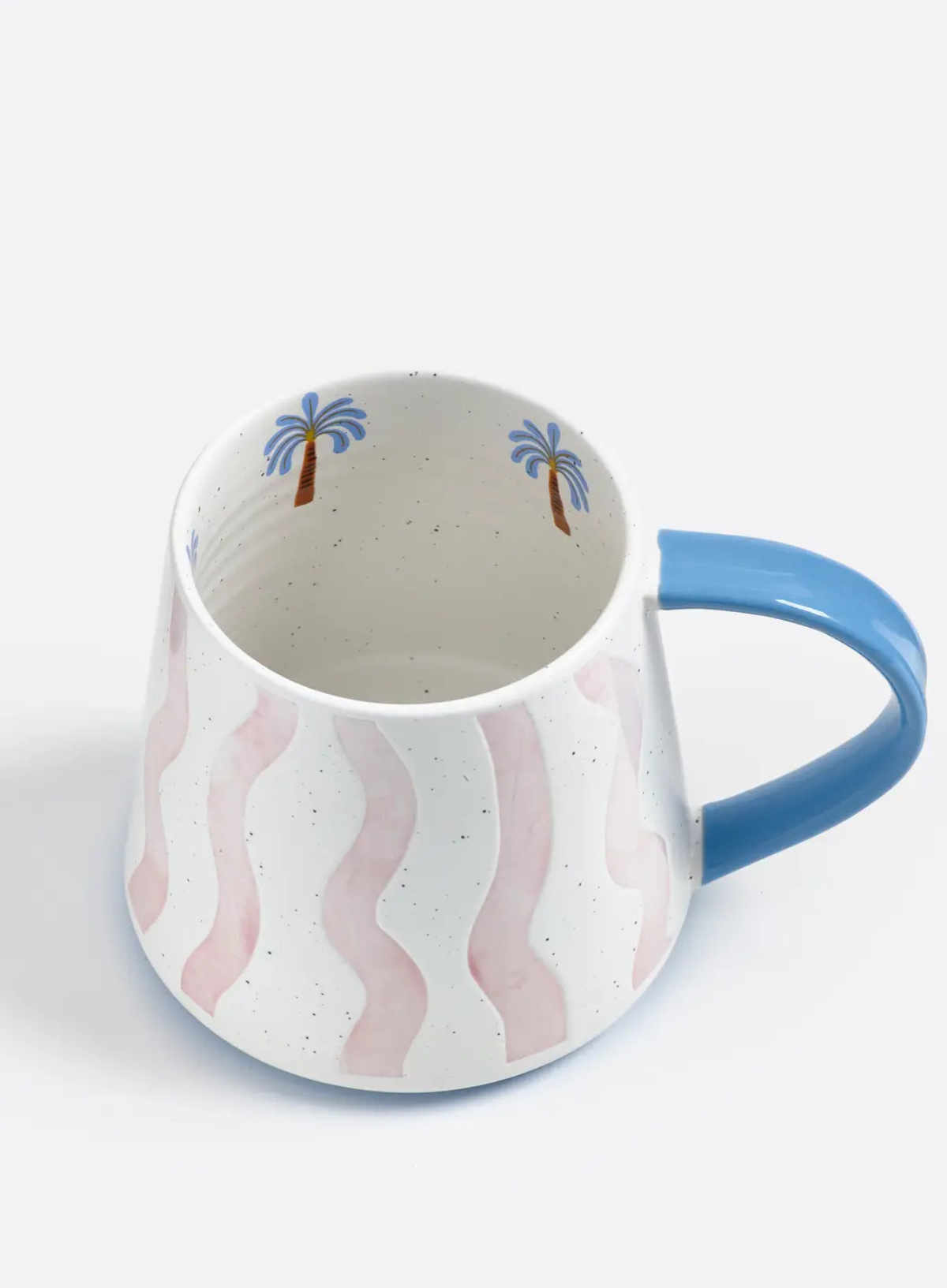 Pink Wave Mug from Eleanor Bowmer