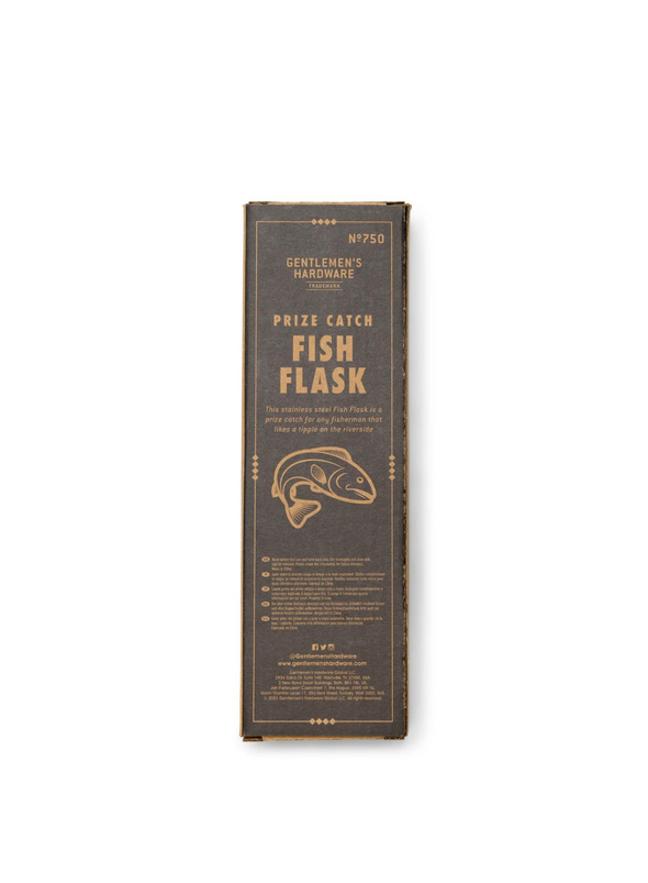 Fish Hip Flask from Gentlemen's Hardware