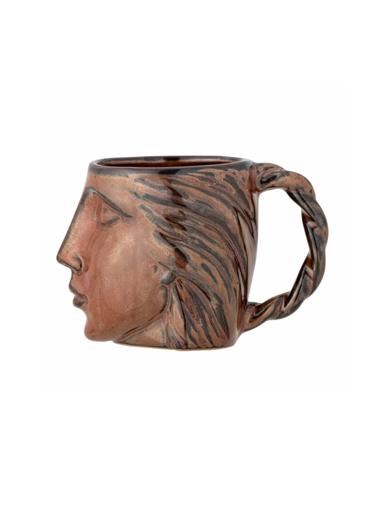Reeha Brown Mug from Bloomingville