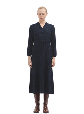 Plumeti Jacquard Long Dress from Nice Things