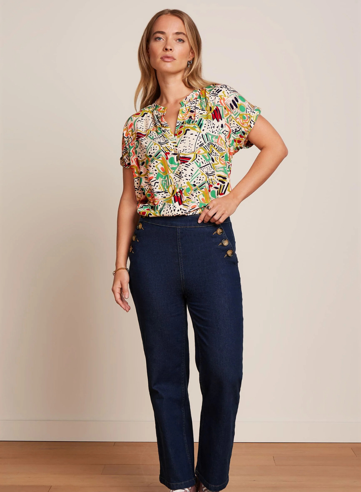 Stella Blouse Marley in Cream from King Louie